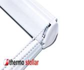 Roletele OPTIMUS sunt rolete casetate cu sine de ghidare cu toate avantajele roletelor Elite, dar fara ingaurirea ferestrelor. Multi dintre noi au dorit rolete interioare textile dar fara a gauri ferestrele cu suruburi. Acum Thermo Stollar vine in intampinarea acestor oameni cu o roleta casetata speciala care se monteaza in totalitate pe tocul ferestrelor cu banda dublu adeziva. Rolete textile OPTIMUS = practic, confortabil, elegant rolete textile optimus